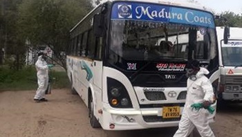 Madura vehicle sanitisation