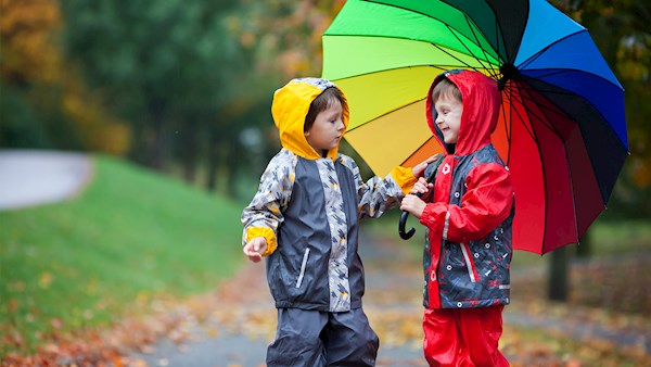 Capas de chuva para crianças
