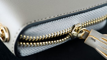 Purse with zip