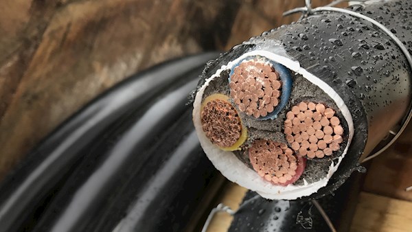 Copper wire cabling