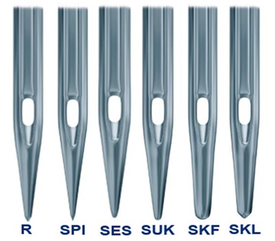 Needle point types