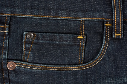 Example of pocket stitching