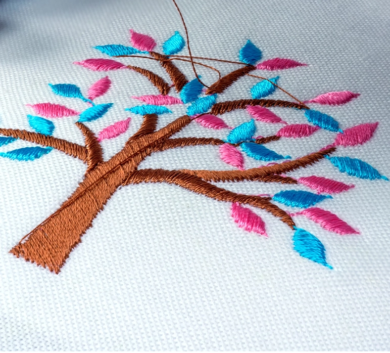 A beautiful embroidery