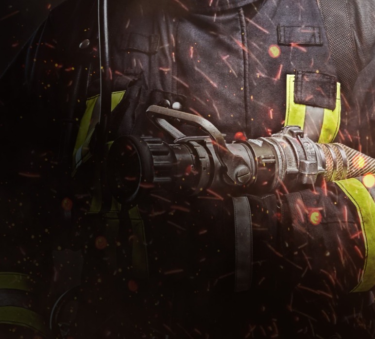 Firefighter jack stitching thread