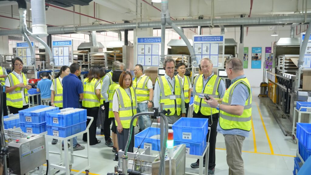 Coats board visit to China plant